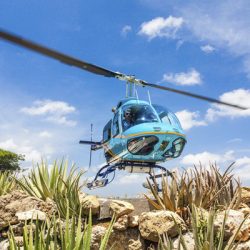 helicopter tour curacao
